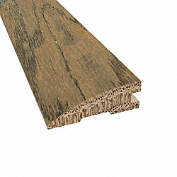 Prefinished Distressed Greenwich Oak Hardwood 3/4 in thick x 2.25 in wide x 78 in Length Reducer
